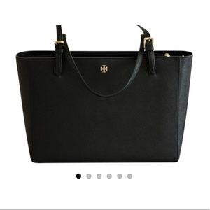 Business Work Laptop Tote Saffiano Leather